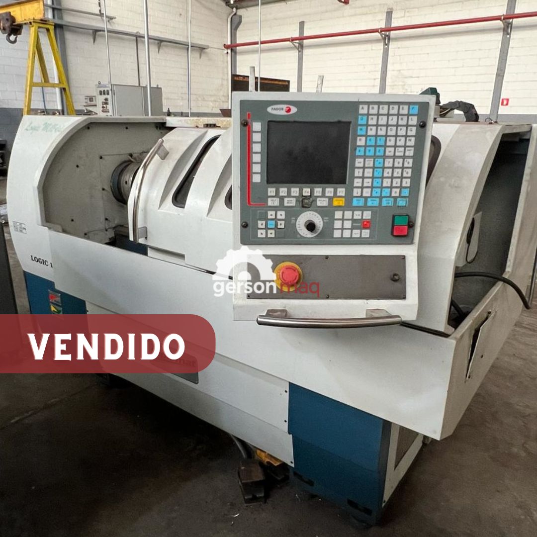 TORNO CNC NARDINI LOGIC 195 II RETROFITADO 2022 COMANDO FAGOR